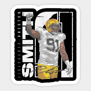 Preston Smith Green Bay Stretch Sticker